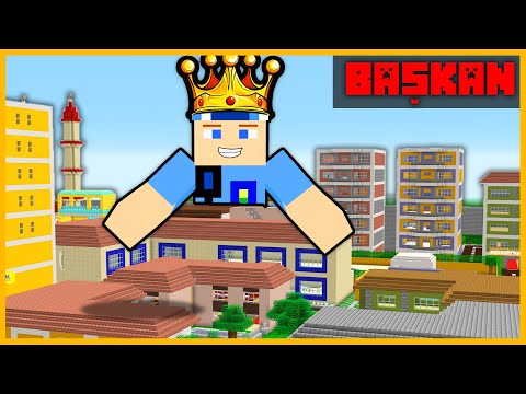 KEREM KOMİSER ŞEHRİN YENİ BAŞKANI OLDU! 😂 - Minecraft ZENGİN FAKİR HAYATI