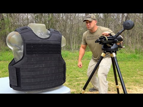 Gatling Gun vs Indestructible Body Armor 💪
