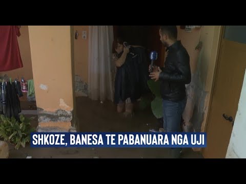 Disa ore shi dhe Tirana zgjohet nen uje. Permbytet Shkoza, banesa nen uje dhe te pabanueshme.