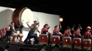 preview picture of video '山鹿灯籠祭り　2014　千人灯籠踊り　ふれ太鼓'