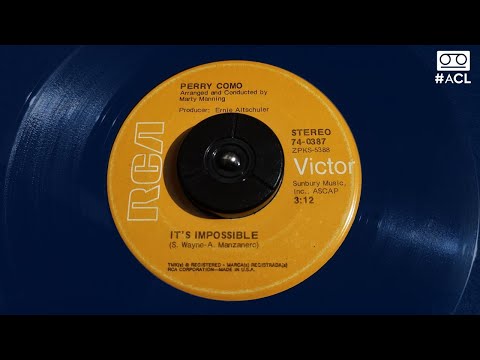 (1970) Perry Como - It's Impossible [Single Vinyl]