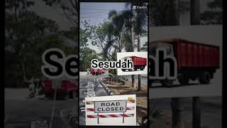 Download lagu Traffic Light Ini Tabrak Oleh Truk, Kini Sudah Di Ganti Yang Baru Dan CCTV mp3