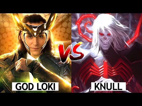 God Loki Vs God of Symbiotes Knull Fight Comparison | BNN Review