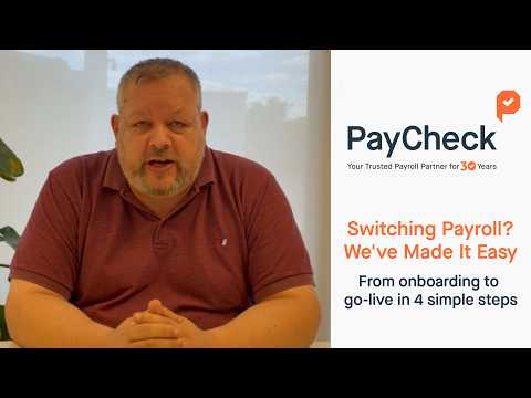 Switching Payroll Provider? Here's PayCheck's 4-Step Payroll Implementation Process