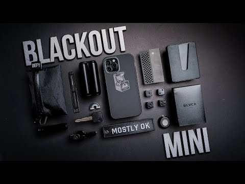 Mini Blackout EDC V2 (Everyday Carry) - What's In My Pockets Ep. 39