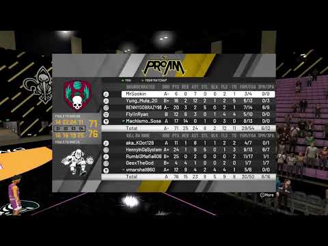 HBA 2k20 Official Game 1