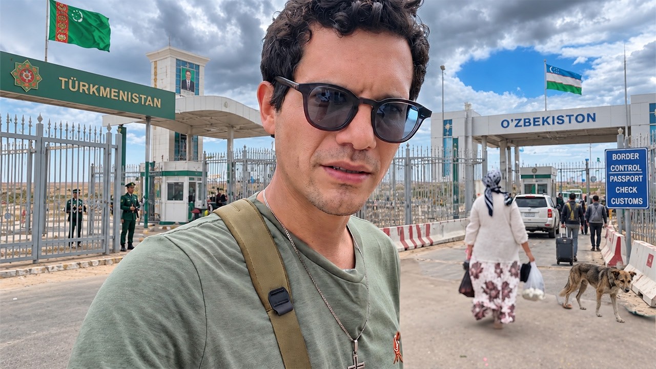 Atravesé Turkmenistán hasta su FRONTERA 🇹🇲
