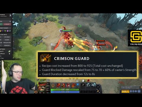 "Literally no damage" - Waga demos Pudge with Crimson in the new patch 7.33