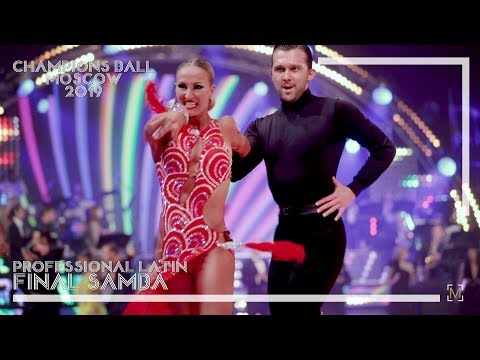Zvychaynyy, Lebedew, Belorukov, Teleshova | Champions' Ball Moscow - WDC Pro Latin - Final Samba