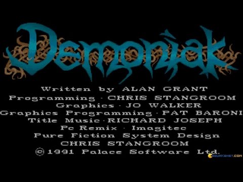 Demoniak gameplay (PC Game, 1991)