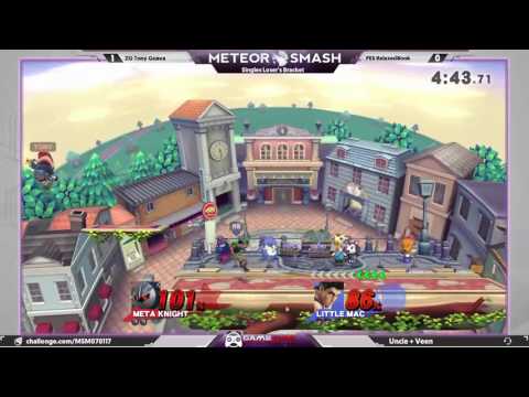 Meteor Smash Monthly (July 2017) Singles - Tony Guava vs RelaxedBook (Loser's Bracket)