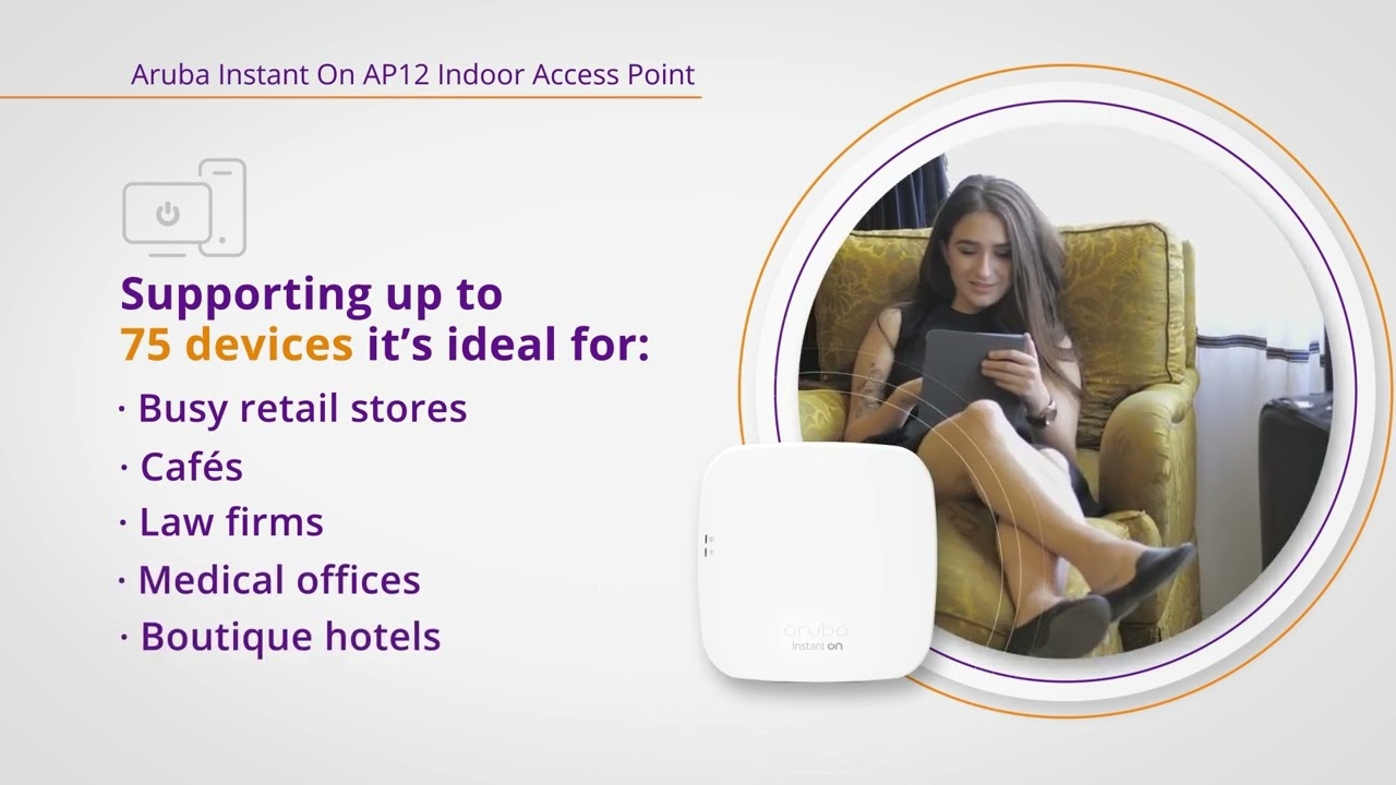 HPE Aruba Networking Access Point Instant On AP12