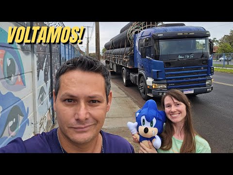VOLTAMOS PRA ESTRADA! 🚛 | Com destino a Telêmaco Borba - PR 🌱