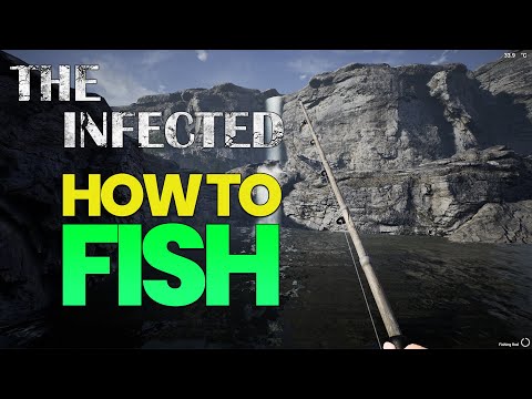 How To Craft + Use The Fishing Rod - The Infected