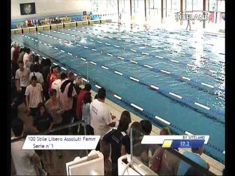 Serie 1 dei 100 Stile Libero  Assoluti F Agonisti - 7 Meeting City of Lignano
