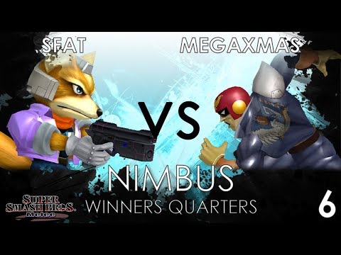 Nimbus #6- CLG | SFAT (Fox) VS Top Shelf | MegaXmas (Falco) - SSBM Winners Quarters