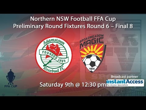 2018 NNSWF FFA Cup Round 6 - Adamstown v Broadmeadow Magic