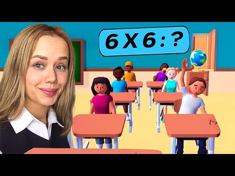 DÜNYANIN EN İYİ ÖĞRETMENİ OLDUK !? | Teacher Simulator ​⁠| @GamzeKarta