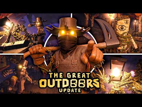 OUTDOORS ENDING + ALL CUTSCENES & BOSSES!! | DOORS: The Great Outdoors [Showcase] Tips & Tricks