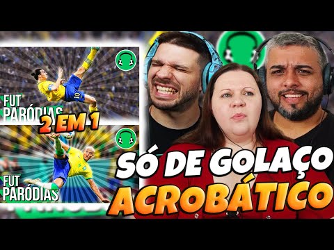 2 IN 1 TUMBALATUM [Just Acrobatic Goal] | MC Kevinho Parody | Futpródias | Family Reacts