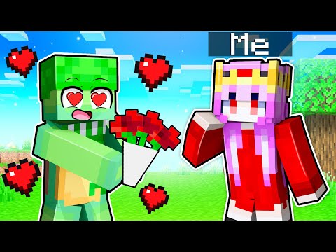 Becoming A GIRL To Prank My Friend In Minecraft!