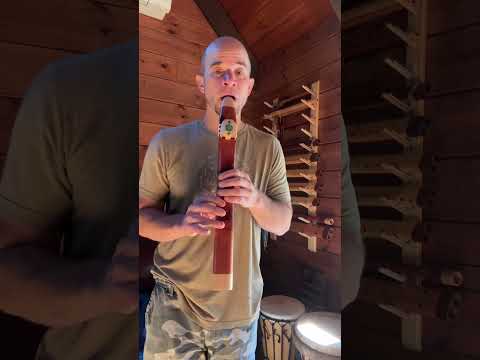 Aromatic Cedar Drone flute key of G 432hz