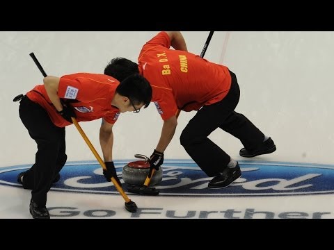 CURLING: CHN-USA World Men's Chp 2014 - Draw 13