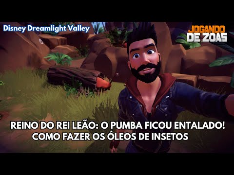 Dreamlight Valley -  O PUMBA FICOU ENTALADO! - COMO FAZER OS ÓLEOS DE INSETOS