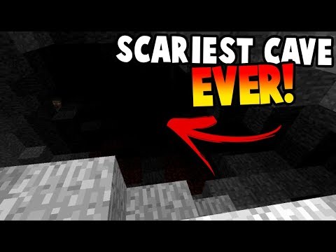 Explore the Most Terrifying Minecraft Cave! (Gameplay)