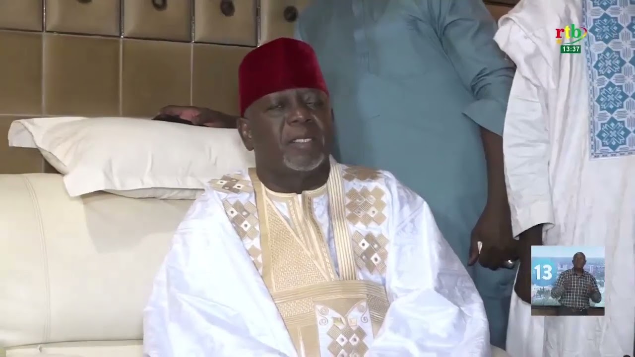 Prière pour la paix : Cheick Tidiane Alioune Cissé du Sénégal en séjour au Burkina