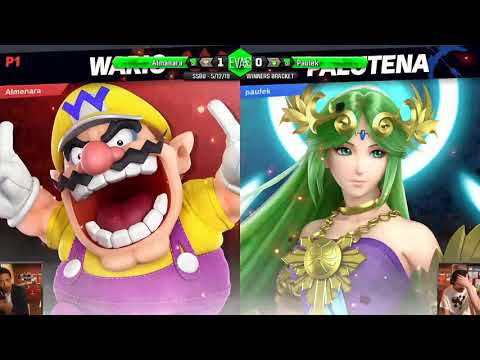 EVAC 5/12/19 - SSBU - Almanara (Wario) vs Paulek (Palutena)