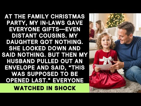 They Gave Every Kid a Gift Except My Daughter. Then My Husband Pulled Out an Envelope