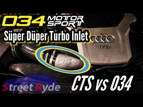 Installing the New 034 Super Duper inlet. B9 S4/S5. Very Big Inlet! #audi #b9s5 #034motorsport