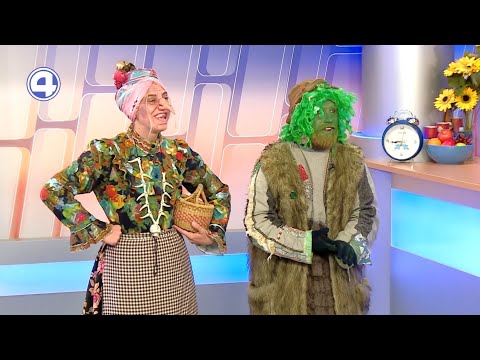 Леший и Баба Яга прямиком из Парка Сказов