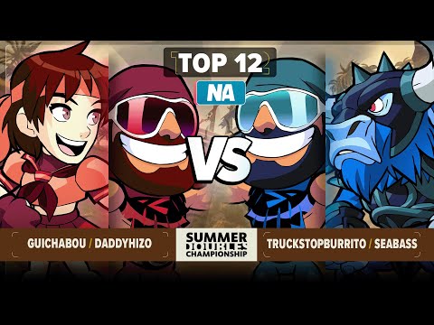 Guichabou & DaddyHizo vs TruckStopBurrito & Seabass - Top 12 - Summer Doubles Championship 2024