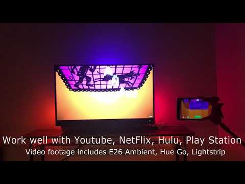 Philips Hue Sync awesome philips hue light app Video