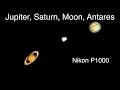 Two Planets A Star And A Moon Nikon P1000 Camera