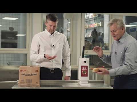Instruktionsfilm | Sten och Anders laddar Sentomat med ketchup