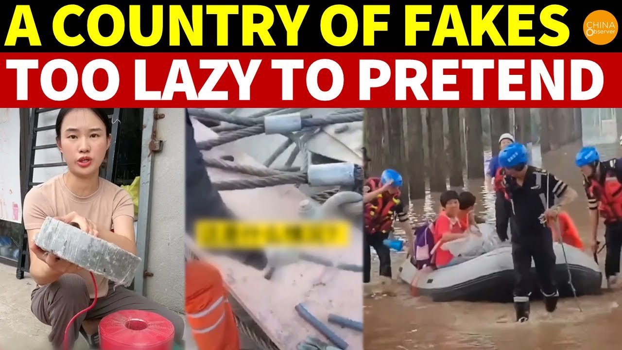 A Country of Fakes, Too Lazy to Pretend! Exploding Extinguishers, Snapping Rebar, Cement Cables