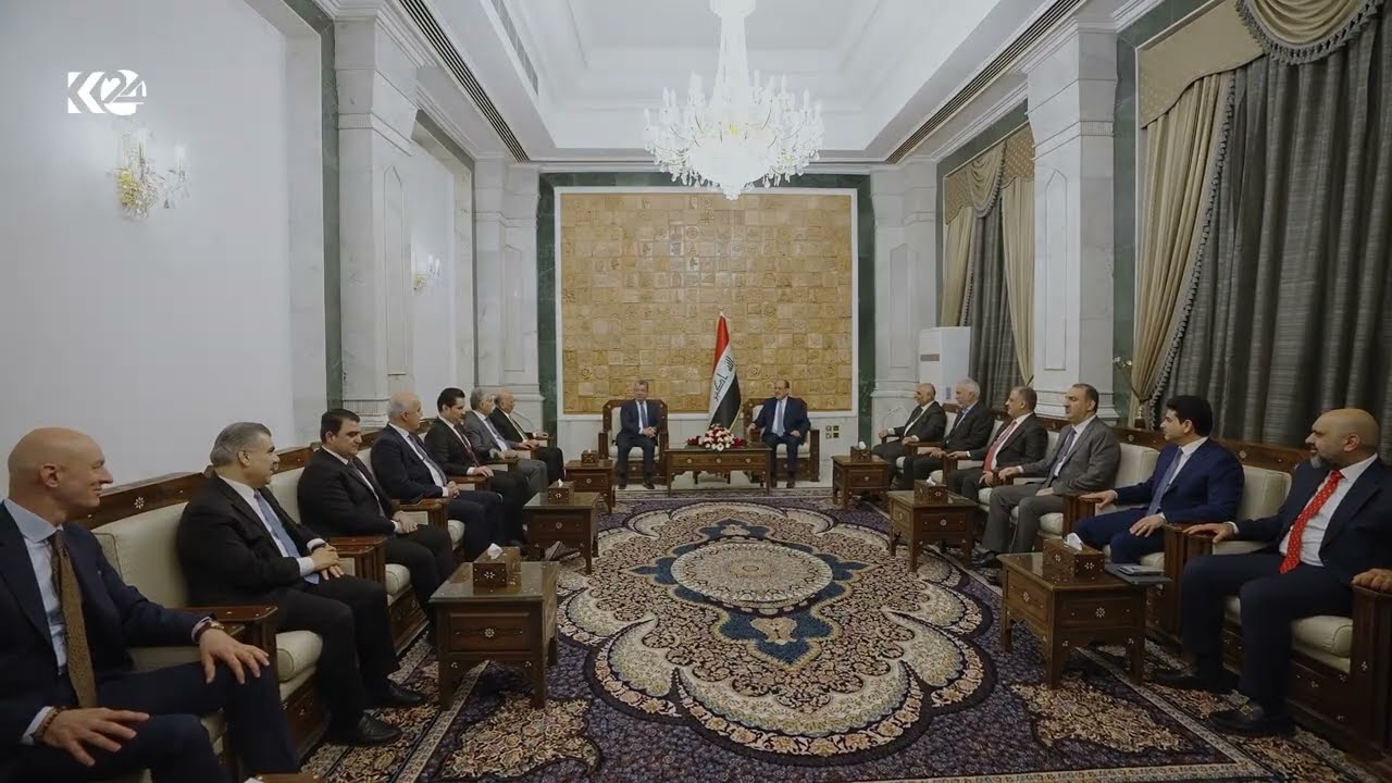 ڤیدیۆ | سەرۆکوەزیران مەسرور بارزانی لەگەڵ نووری مالکی کۆبووەوە