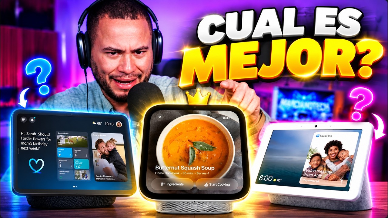 HOMEVIEW APPLE vs Amazon Echo Show vs Google Home (CUAL COMPRAR?
