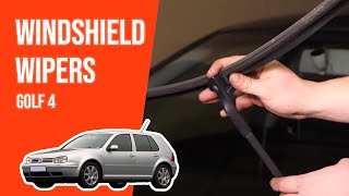 Youtube thumbnail of video "How to replace the windshield wipers GOLF 4 🌧"