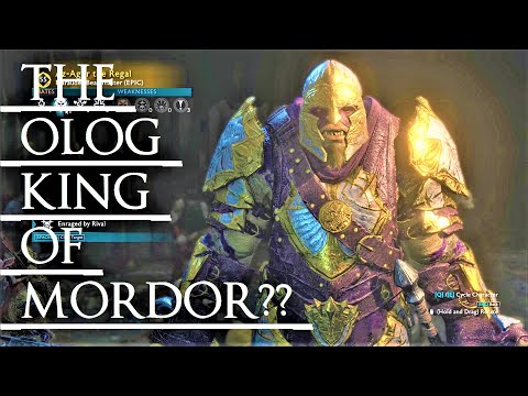 Shadow of War: Middle Earth™ Unique Orc Encounter & Quotes #129 THE SHINY PURPLE REGAL OLOG