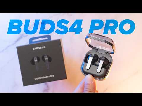 Melhorou? Samsung Galaxy Buds4 Pro: Unboxing e Primeiras Impressões