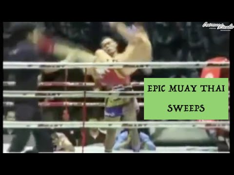 Epic Muay Thai Sweeps (Cross-Catches) ft. Sagat & Saenchai | Lawrence Kenshin