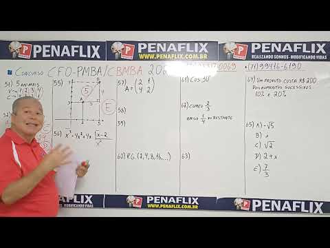 Concursos CFO PM/CBM-BA 2024 -  Correção da Prova de MATEMÁTICA CFO BOMBEIRO