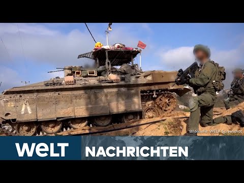 KRIEG IN NAHOST: Israelische Armee zieht sich aus Chan Junis im Gazastreifen zurück! | WELT Stream