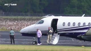 Alabama’s Only Billionaire Lands in Private Jet Gets Police Escort To Race Track