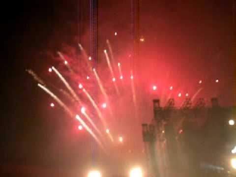 EDC 2009- Firework show on Benny Benassi Set