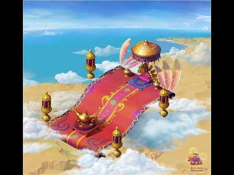 Volamos en nuestra alfombra MAGICA!!